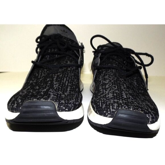 Adidas Lite Racer black gray low top sneakers US 6 Men's - Picture 2 of 8